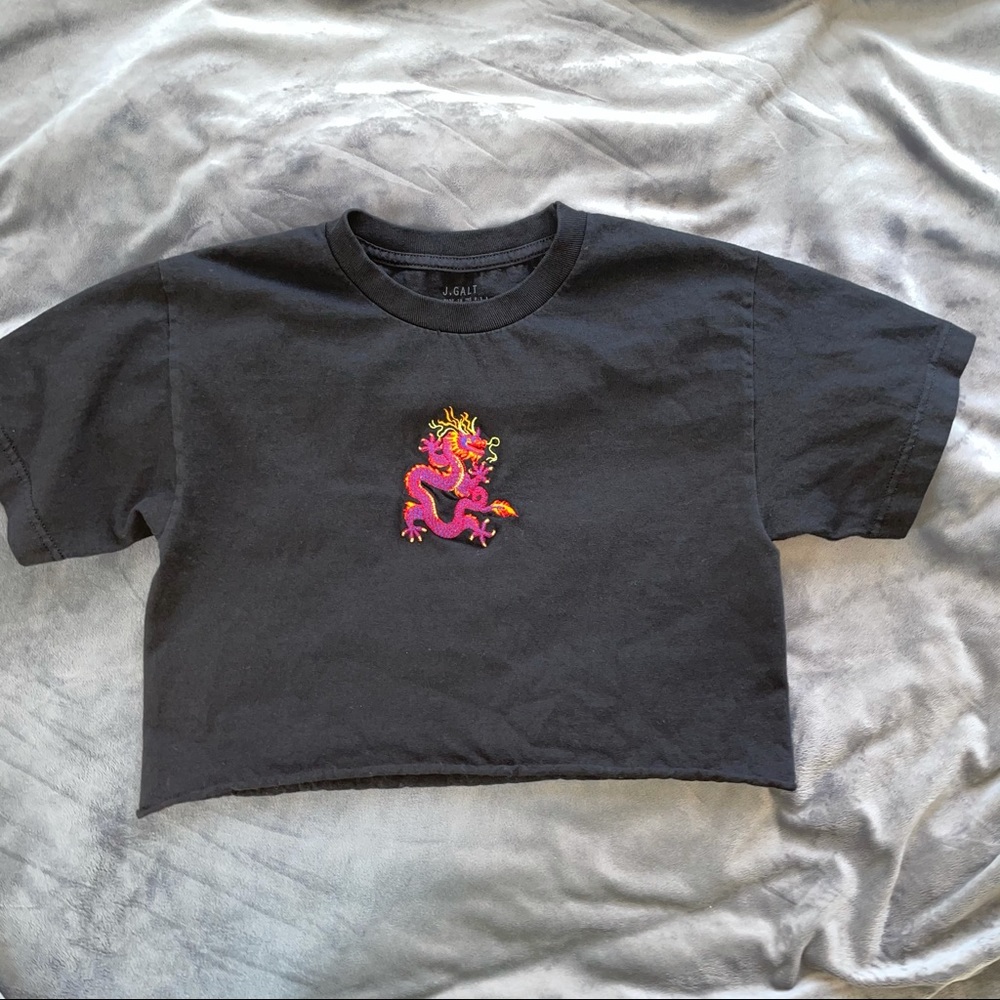 Brandy Melville Graphic Dragon Top